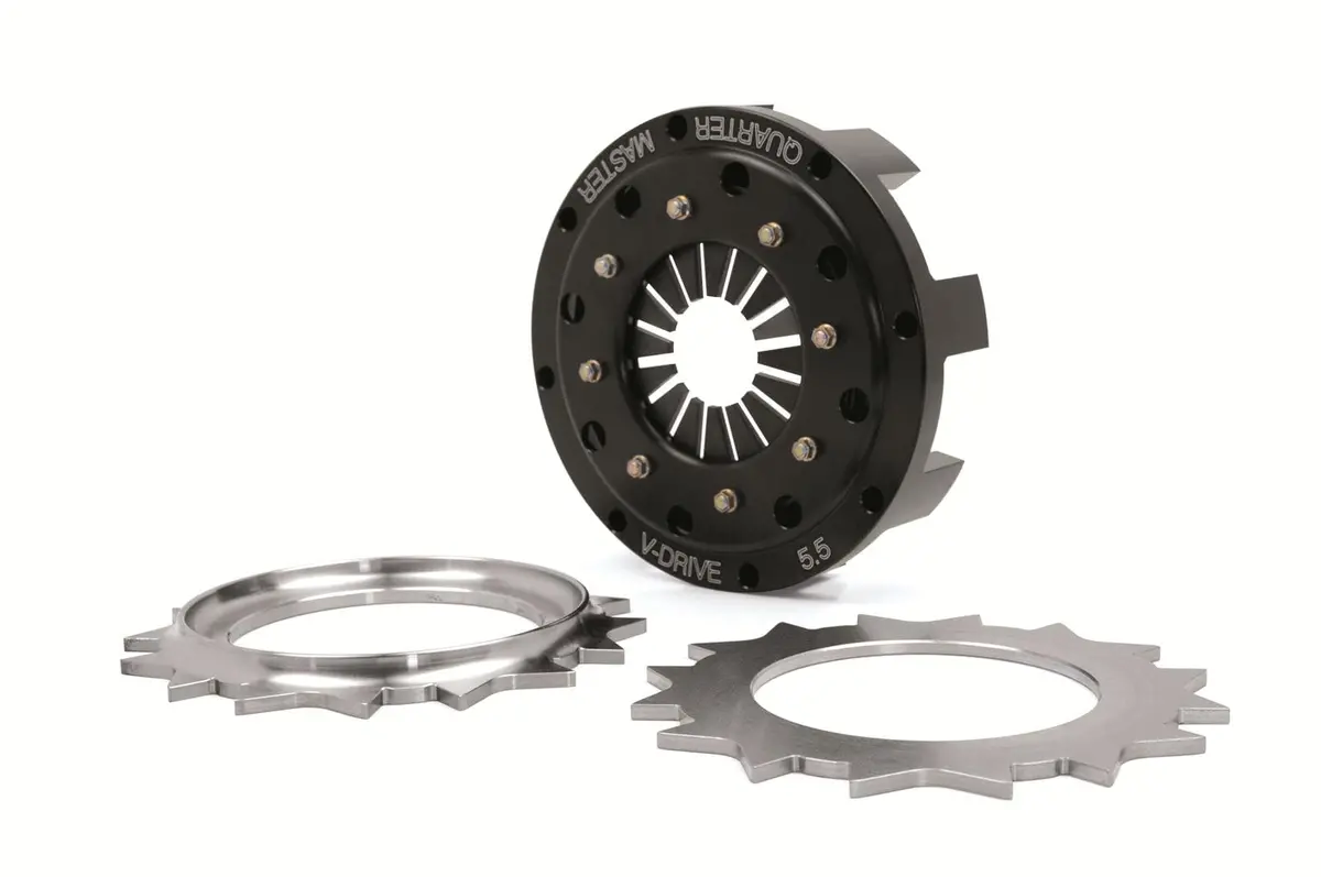 Quarter Master 285080 V-Drive Clutch Assembly – Heavy-Duty Racing Transmission Component 1