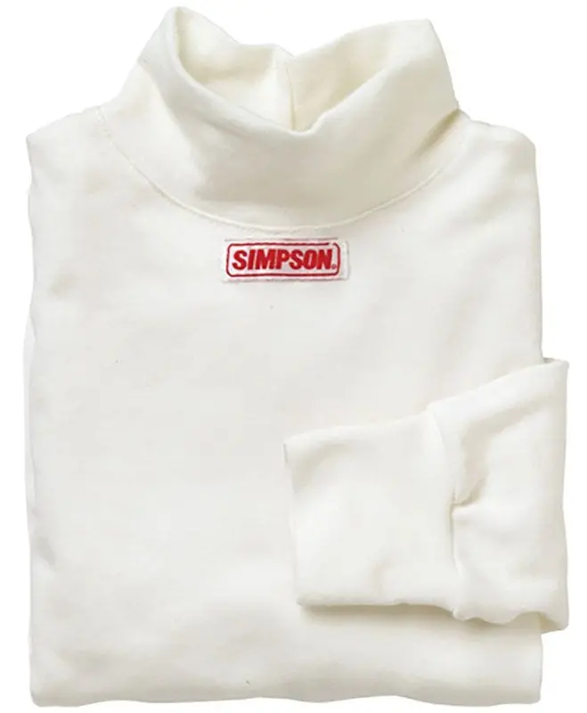 7Oz Soft-Knit Sfi 5.0 Nomex Mock Neck Top – Flame-Resistant Base Layer (Si20000M) 1