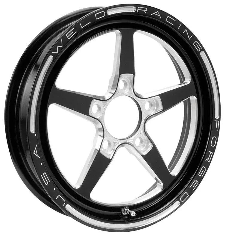 Alumastar 2.0 Black 15X3.5" One-Piece Aluminum Wheel – Model We788B-15202 1