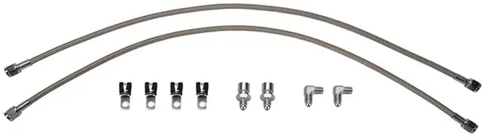Wilwood Stainless Braided Brake Flex Line Kit - 220-17129 1