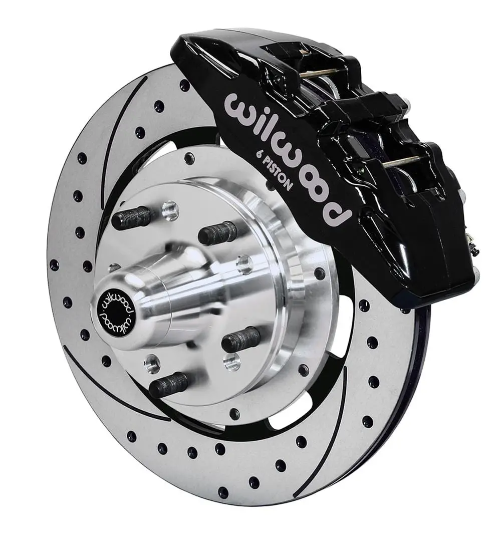 Wilwood 140-10739-D Forged Dynapro 6-Piston Front Brake Kit – Big Brake Upgrade 1